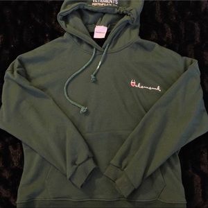 vetements reversible polizei hoodie